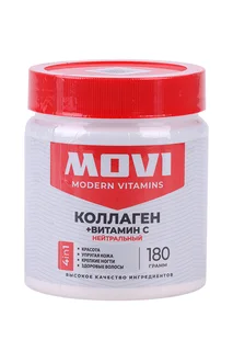 Коллаген + Витамин С Нейтральный Movi, 180 г, порошок