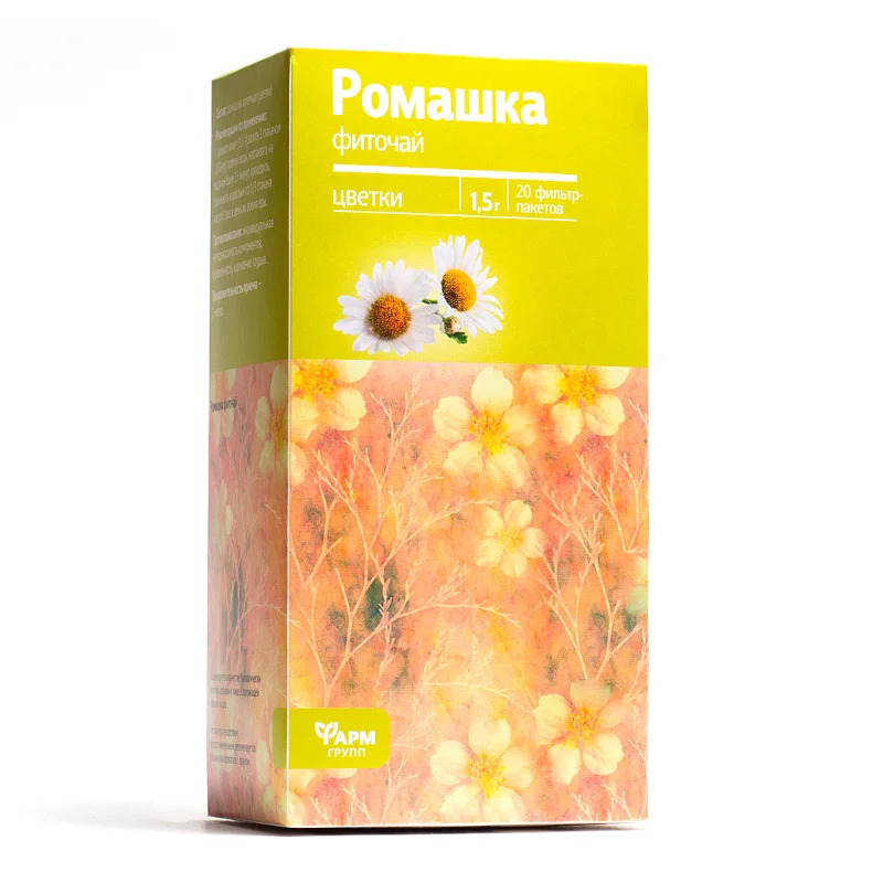 Чай Ромашка Фильтр-Пакеты 1,5 гр 20 шт