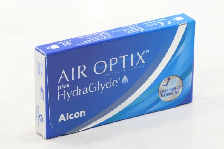 Контактные линзы Air Optix plus HydraGlyde (6) ежемесячные -1,0/14,20/8,6 6 шт