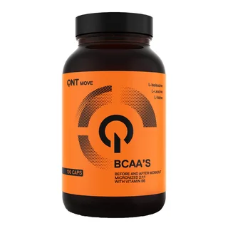 Бцаа (Bcaa), 100 капсул, QNT / Кью-Эн-Ти