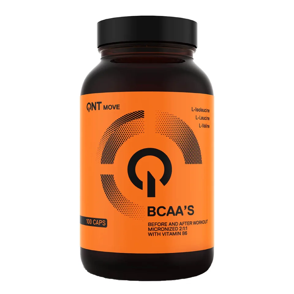 Бцаа (Bcaa), 100 капсул, QNT / Кью-Эн-Ти
