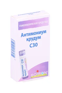Антимониум крудум 4 гр гранулы гомеопатические C30
