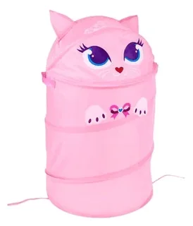 Корзина Школа талантов для игрушек Котенок с ручками 55×33×33 см