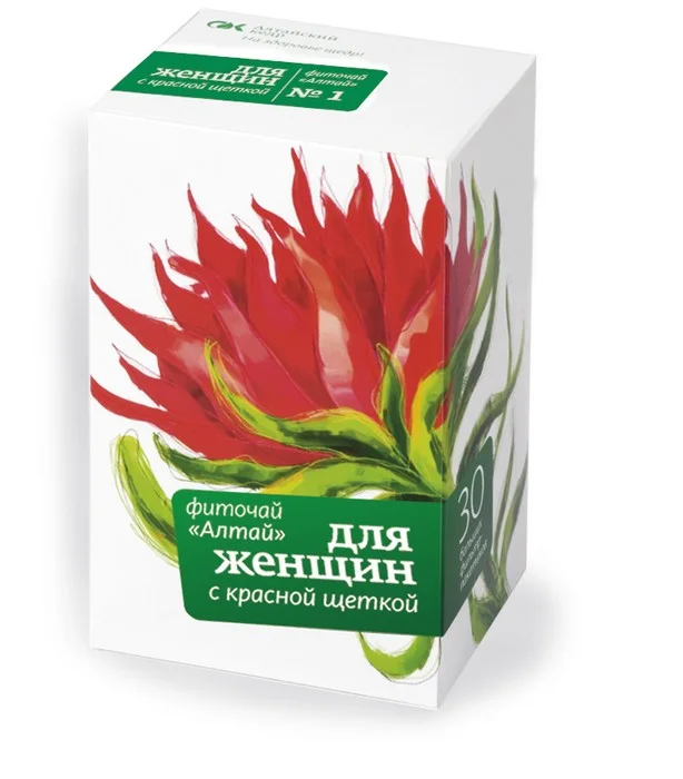 Алтай фиточай Для женщин красная щетка ф п 2 гр 30 шт