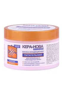Маска-кондиционер Floresan питат для окрашенн и поврежден волос Кера-Нова 450 мл