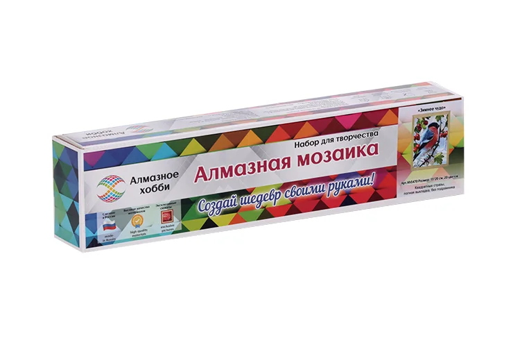 Алмазная мозаика Алмазное хобби Зимнее чудо без подрамника