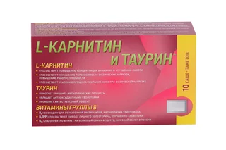 Л-Карнитин с таурином 3 гр 10 шт порошок