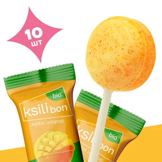 Ksilibon Bio Lollipop Манго, 10 шт