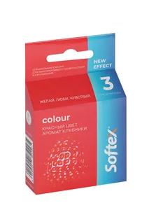 Презервативы Softex Colour 3 шт