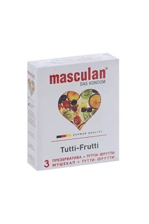 Презервативы Masculan Tutti-Frutti 3 шт