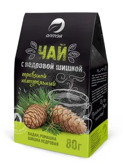 Чай Алтэя травяной с кедровой шишкой 80 гр
