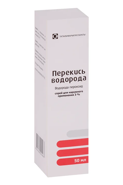 Перекись водорода спрей 3 % 50 мл
