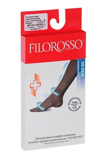 Гольфы Filorosso 2 класс компрес 50 DEN женские р 1, беж