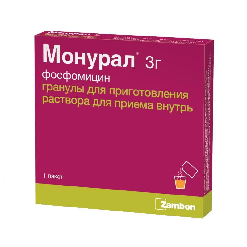 Монурал гранулы 3 г 1 шт