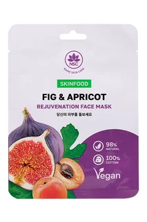 Маска NSC Skinfood тканевая инжир и абрикос для лица, 22 г