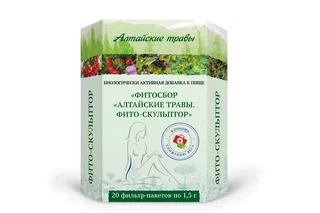 Фито-Скульптор Алтайские травы фитосбор 1,5 гр 20 шт