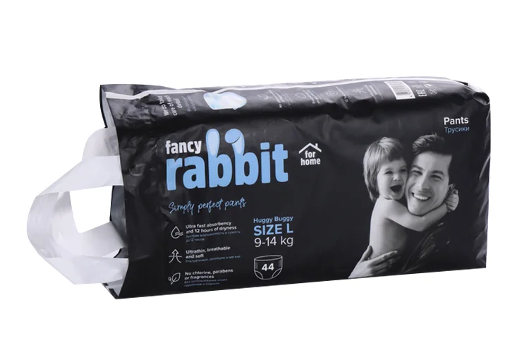 Трусики Fancy Rabbit for home L (9-14 кг) 44 шт