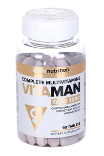 Комплекс aTech nutrition Vita Man Витаминно-минеральный 1 380 мг 90 шт таблетки