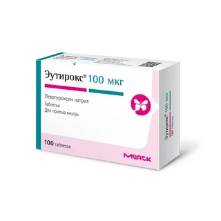 Эутирокс 100 мкг 100 шт таблетки
