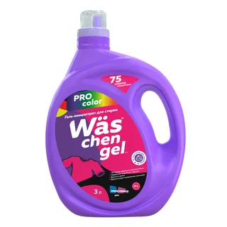 Гель для стирки цветного белья Was chen gel Color 3 л