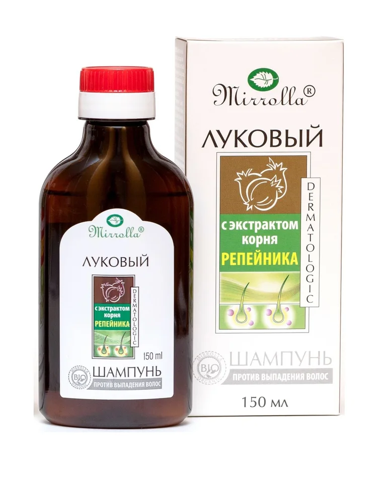 Шампунь Луковый экстракт корня репейника 150 мл