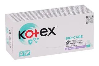 Салфетки Котекс Bio-Care ежедневные длинные 18 шт