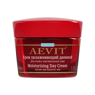 Крем Увлажняющий дневной для сухой и чувствительной кожи Aevit 50 мл Librederm