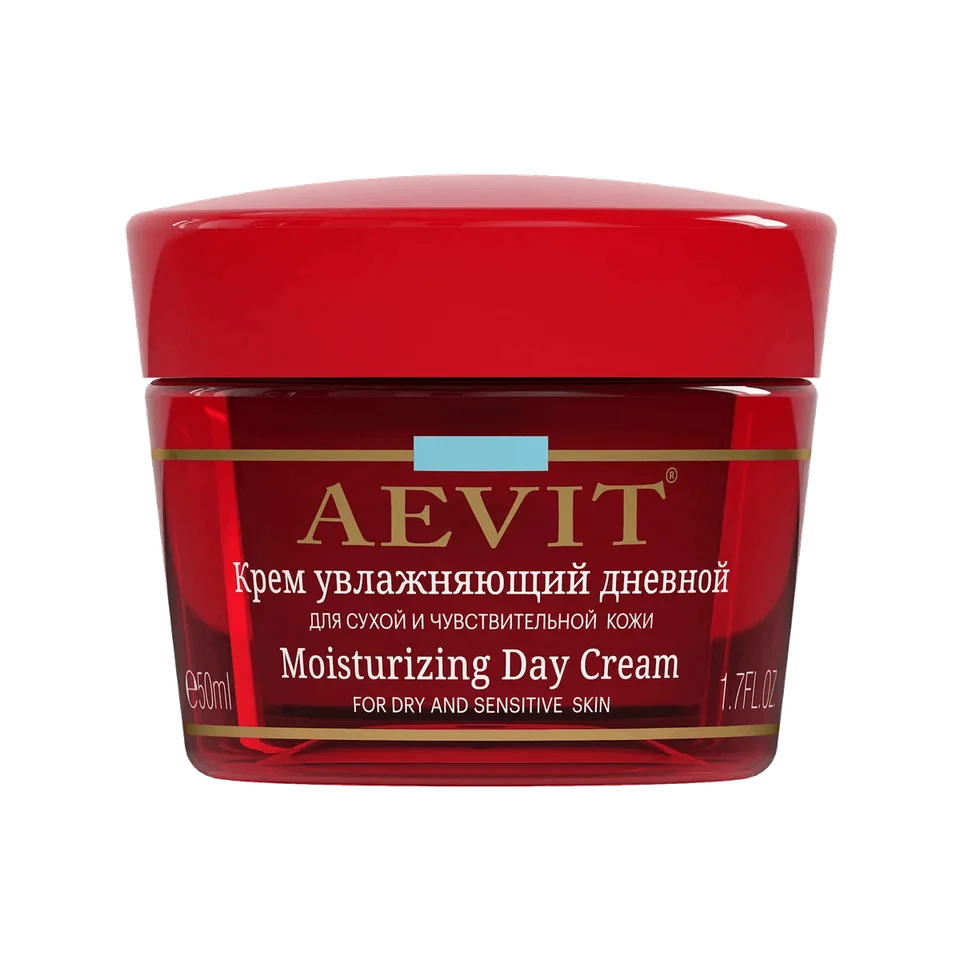 Крем Увлажняющий дневной для сухой и чувствительной кожи Aevit 50 мл Librederm