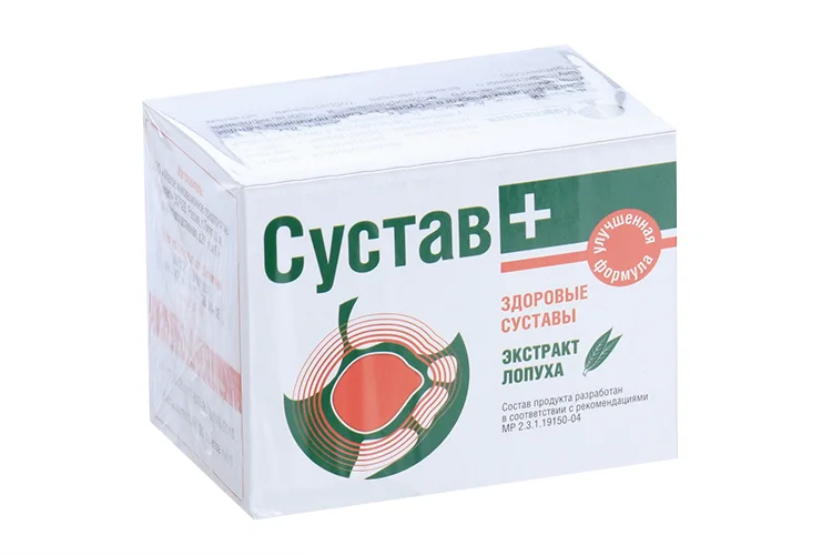 Сустав плюс с лопухом 4 гр 20 шт саше