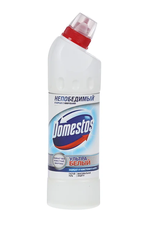 Средство Domestos Ультра белый от известкового налета чистящее для унитаза 500 мл