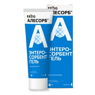 Алесорб 230 гр гель для приема внутрь