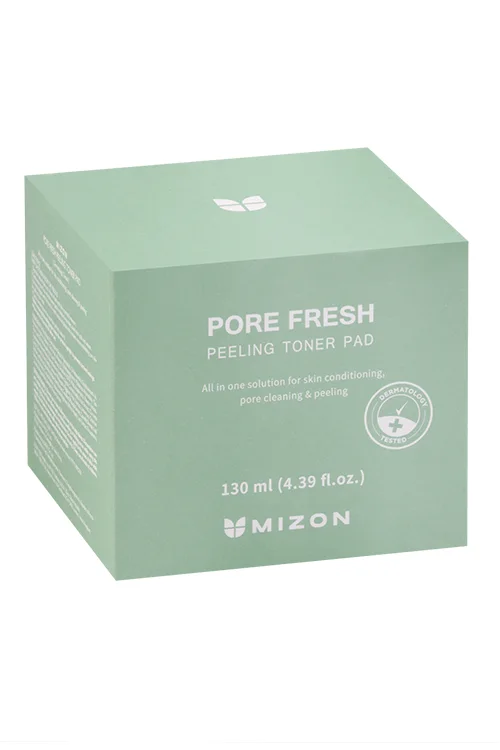 Тонер-диски Mizon Pore Fresh Peeling очищающие для лица, 130 мл