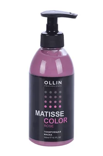 Маска Ollin professional matisse color для тонирования волос розовый 300 мл