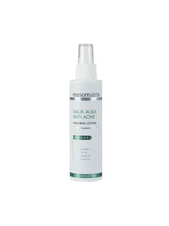 Салициловый лосьон Salix Alba Anti Acne AHA+BHA для жирной и проблемной кожи Mesomatrix/Мезоматрикс 150 мл