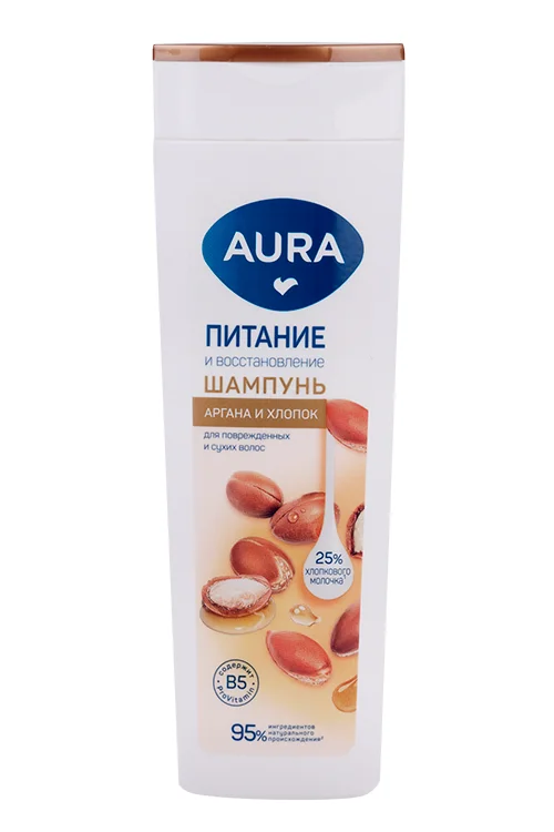 Шампунь Aura Питание / восстановление для волос 380 мл