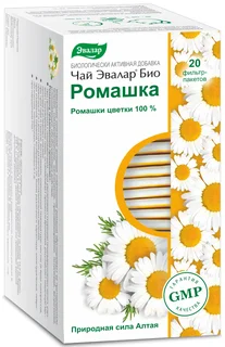 Чай Эвалар БИО ромашка 20 фильтр-пакетов