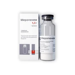 Меропенем пор. для ин в/в 1,0 1 шт