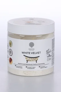 Смесь Salt of the Earth White Velvet для ванны жасмин / кокосовое молоко 430 гр