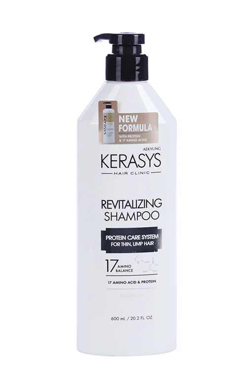 Шампунь Kerasys Enhanced-Elasticity Revitalizing оздоравливающий для тонких волос 600 мл
