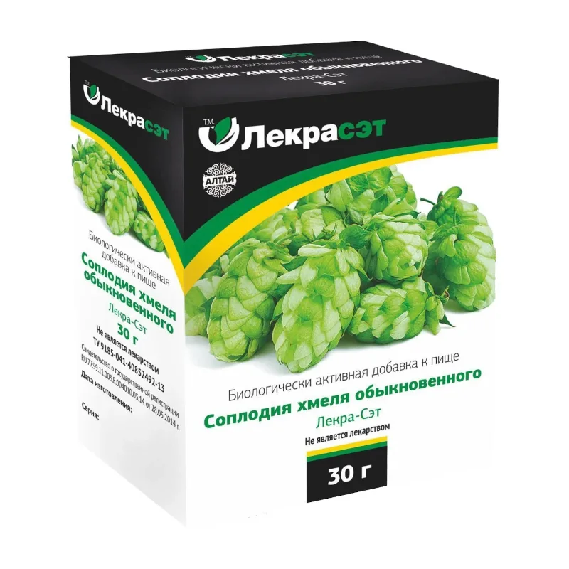 Хмеля Соплодия Фиточай 30 гр фиточай 30 г