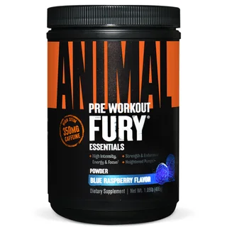Предтренировочный комплекс Animal Fury со вкусом ежевики 495 гр Universal Nutrition