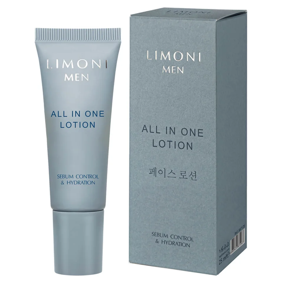 Мужской крем-лосьон для жирной кожи ALL IN ONE NO-Sebum Lotion 25ml Limoni MEN