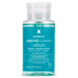 Sensyses Sebum Лосьон липосомальный для снятия макияжа для жирной и склонной к акне кожи 200 мл Sesderma