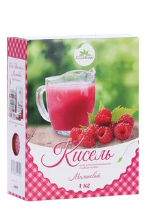 Кисель Сладкая ягодка витаминизированный малиновый сухой, 1 000 г