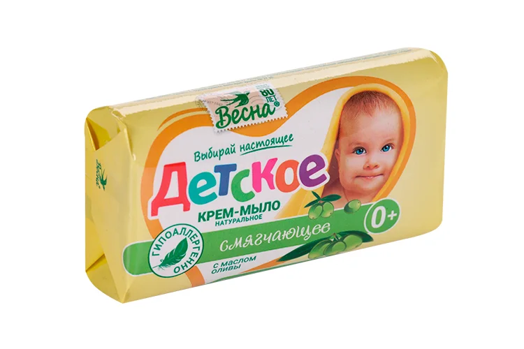 Мыло Весна Детское с маслом оливы 90 гр