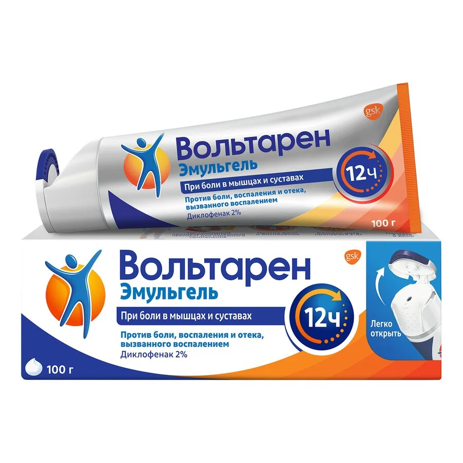 Вольтарен гель 2 % 100 г