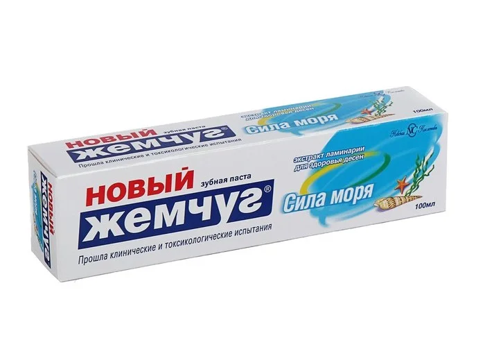 Зубная паста Новый Жемчуг Сила моря 100 мл