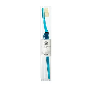 Acca Kappa Зубная щетка с нейлоновой щетиной средней жесткости цвет Ocean Blue
