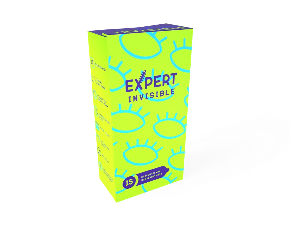 Презервативы Expert Ультратонкие люкс 15 шт.