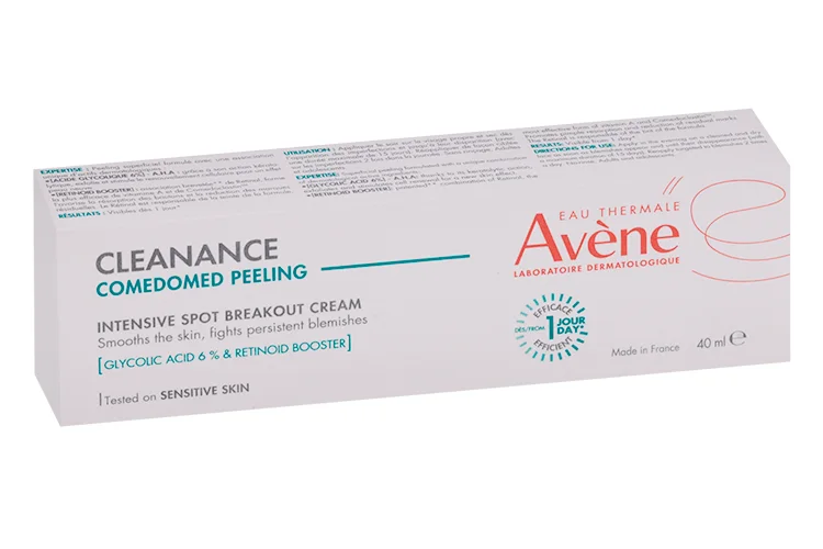 Крем Avene Cleanance Comedomed пилинг интенсив для ухода за проблемной кожей 40 мл